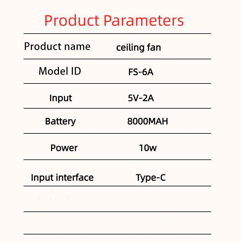 Rechargeable Portable Fan with LED Light, Multifunction Hanging Fan with Remote Control Function Suitable for Outdoor Use, Household Appliances, Home Essentials, Men Gifts, Led Ceiling Light Fan