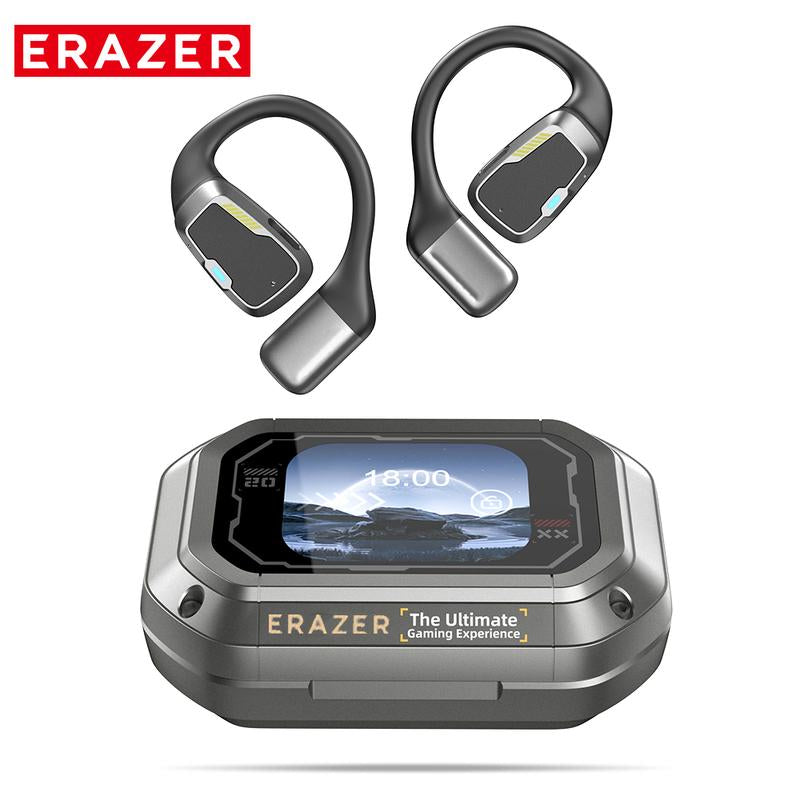 ERAZER XP6 Bluetooth Earphones Translation Earbuds with APP, OWS Wireless Earbuds Stereo Translate Headphones, Built-In Mic High-Quality Sound Earbuds ,30H Long Playtime, Immersive Premium Sound Long Distance Earphones with Charging Box,For Gym Running